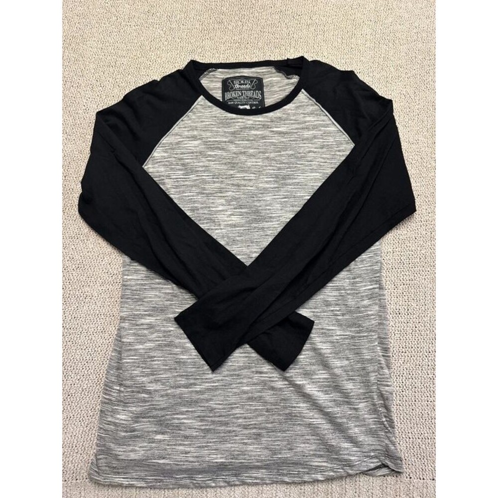 Broken Threads Men's Long Sleeve Raglan Shirt